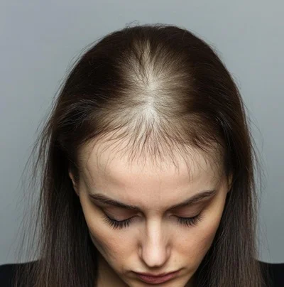 Hair Treatment before result